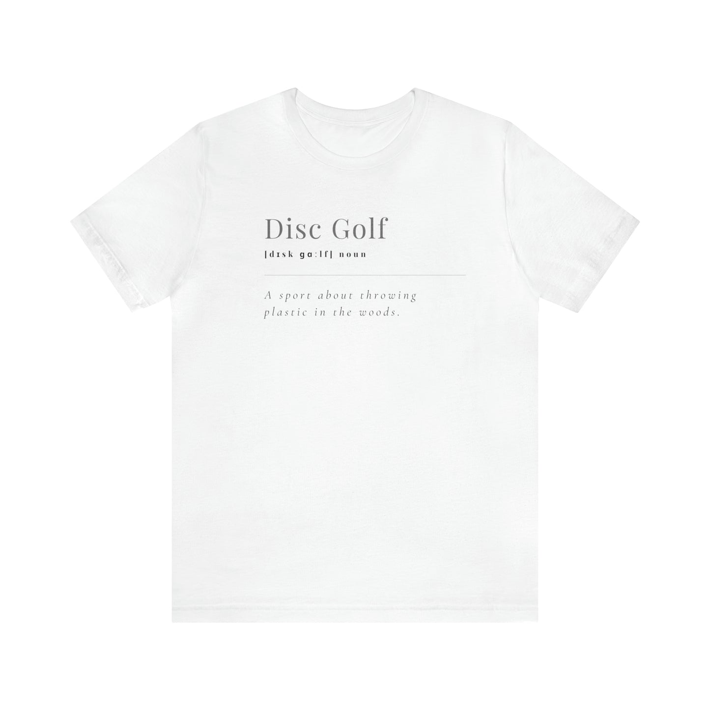 Disc Golf Definition T-Shirt