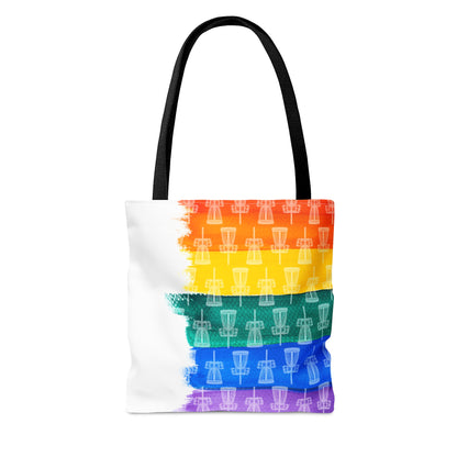 Baskets Rainbow Canvas Tote Bag