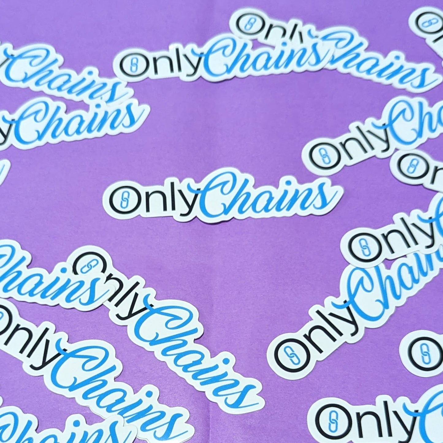 Sticker - OnlyChains - 4" x 1"