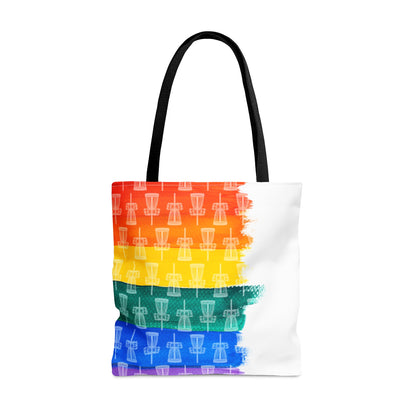 Baskets Rainbow Canvas Tote Bag