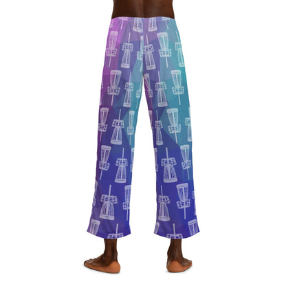 Disc Golf Basket Prism Pattern Lounge Pants